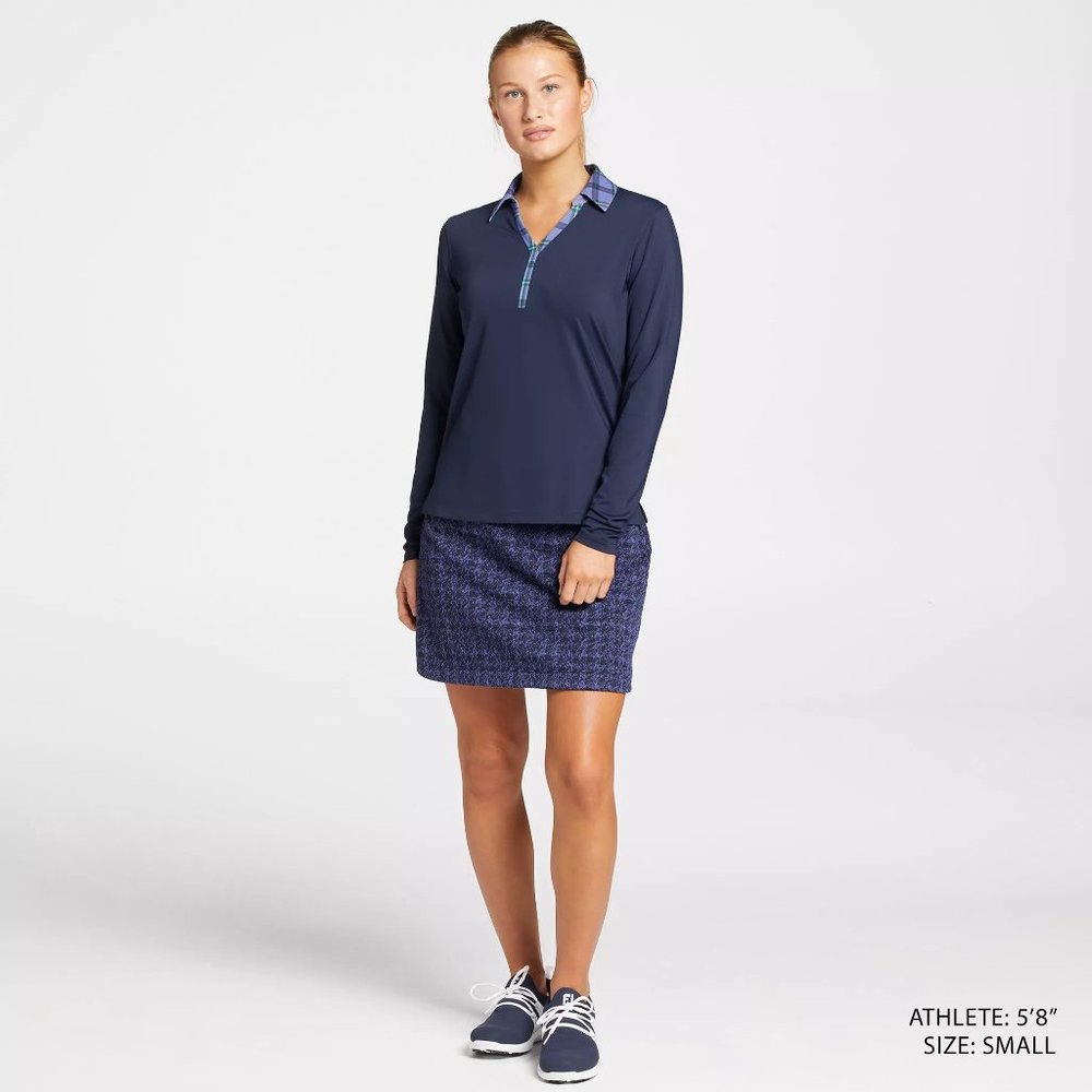 NWT Lady Hagen Women's 17" Boucle Golf Skort - Picture 2 of 5